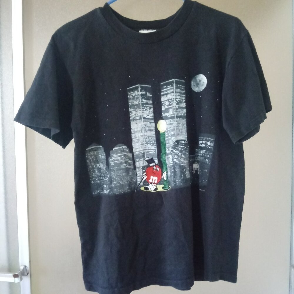 Planet Mars M&M Vintage T-Shirt Black Sz. Small